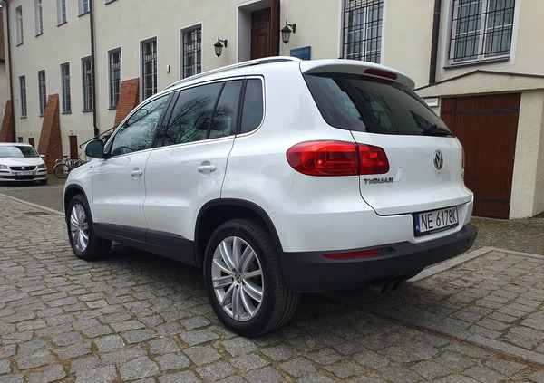 Volkswagen Tiguan cena 59999 przebieg: 173000, rok produkcji 2014 z Elbląg małe 704